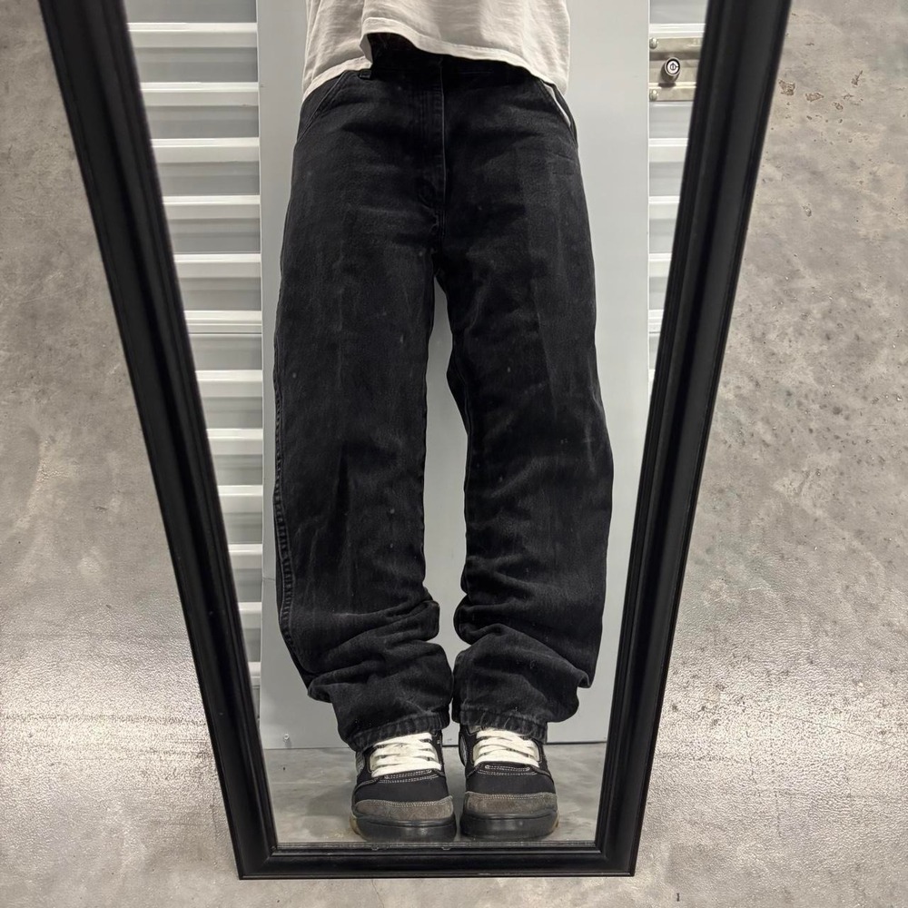 Vintage Y2K/2000s Grunge Black Essential Denim Jeans! 34x28